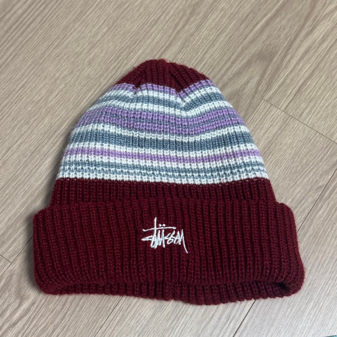 스투시 스트라이프 비니 상품이미지1