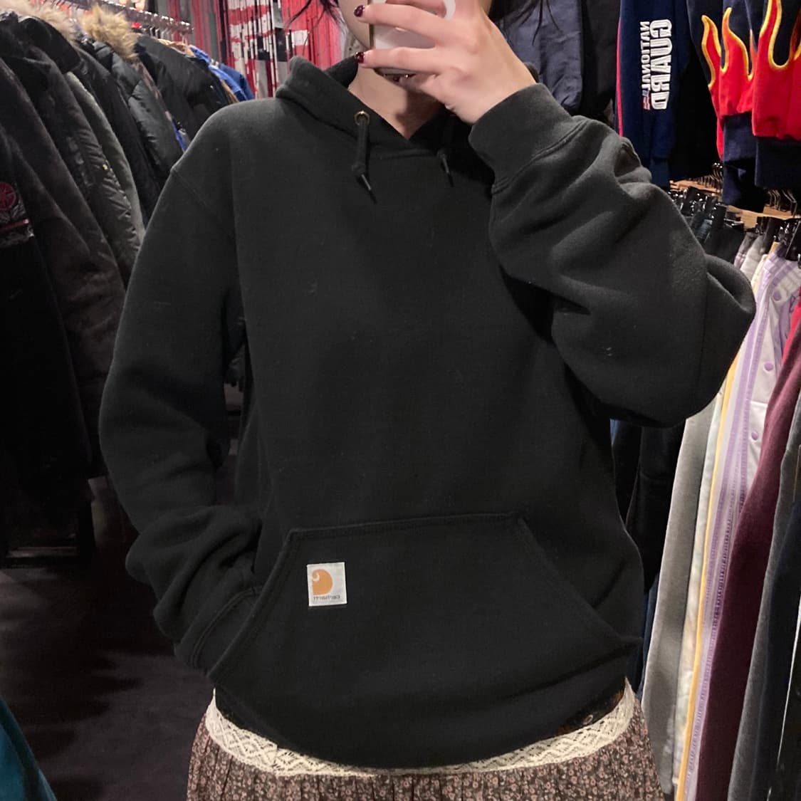 [IM] 칼하트 오리지널핏 후드티 블랙 상품이미지5