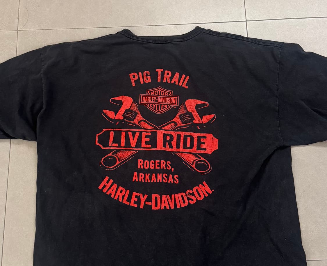 00’s Harley Davidson 티셔츠 XXL 상품이미지3