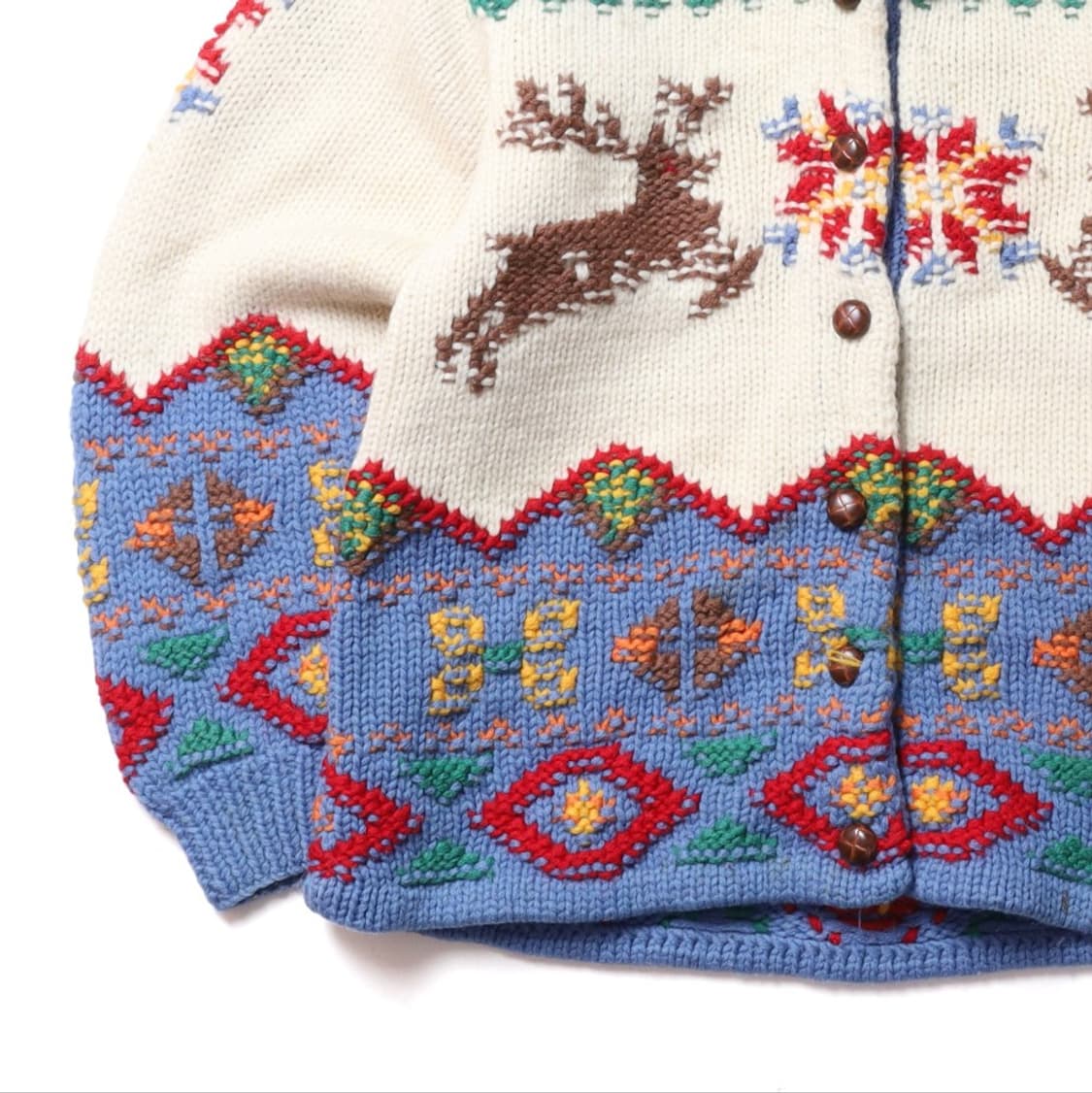 Salson DE Elle Nordic Zip Up Sweater 상품이미지3