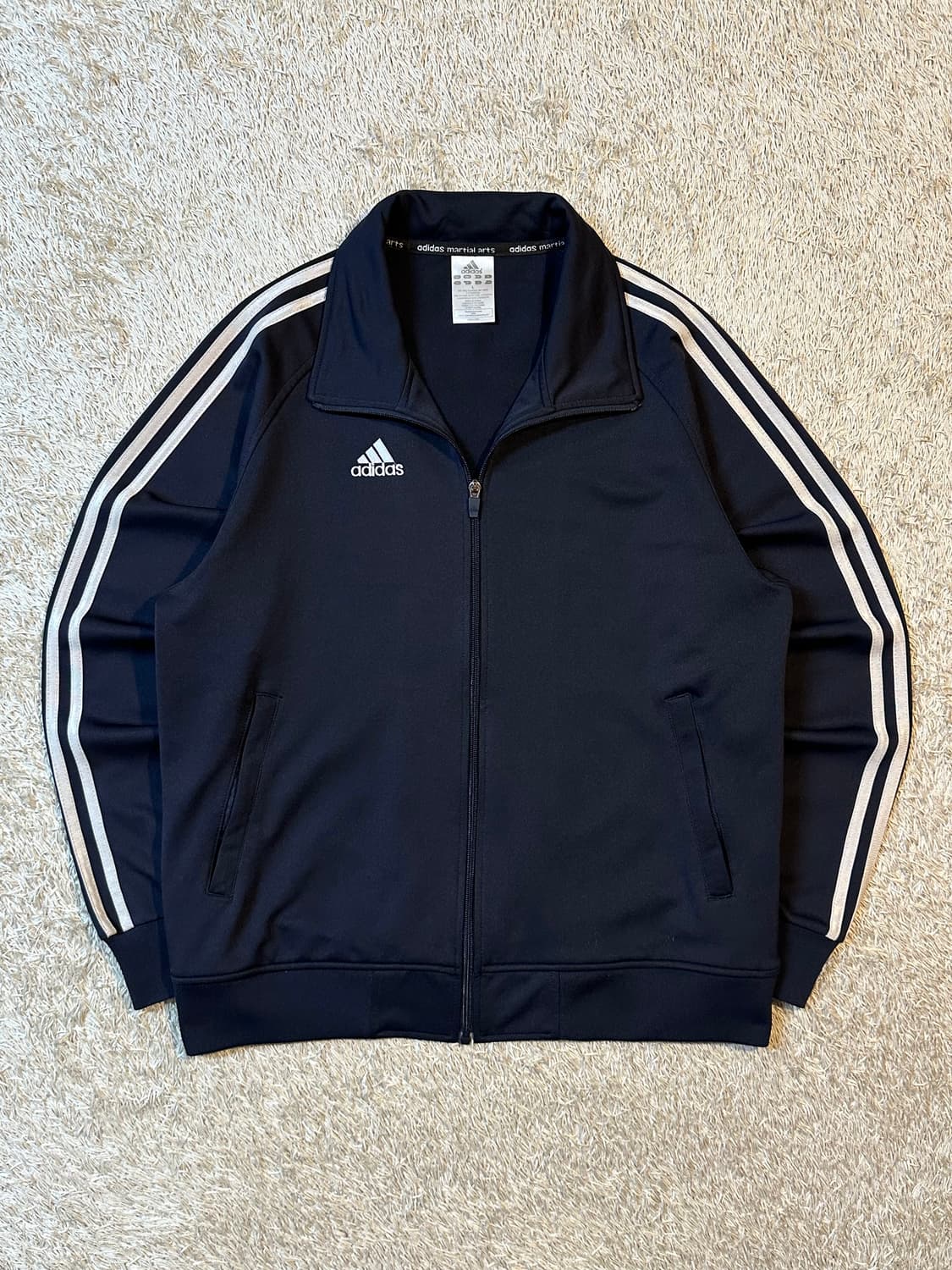 아디다스 ADIDAS 마샬아츠 삼각로고 트랙탑 져지 다크네이비 상품이미지1