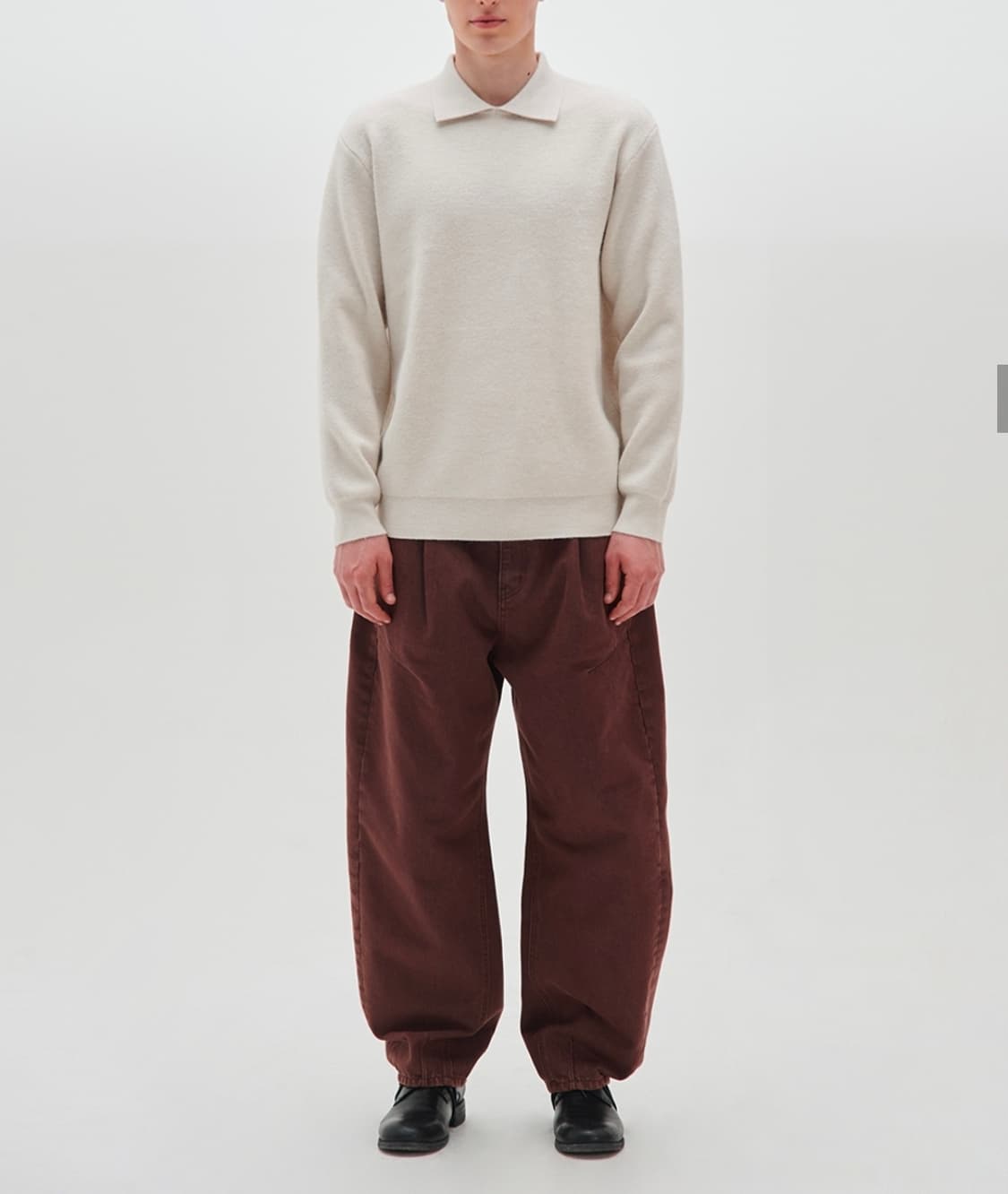 아르반 논 페이드 벌룬 데님 팬츠와인 3 상품이미지1