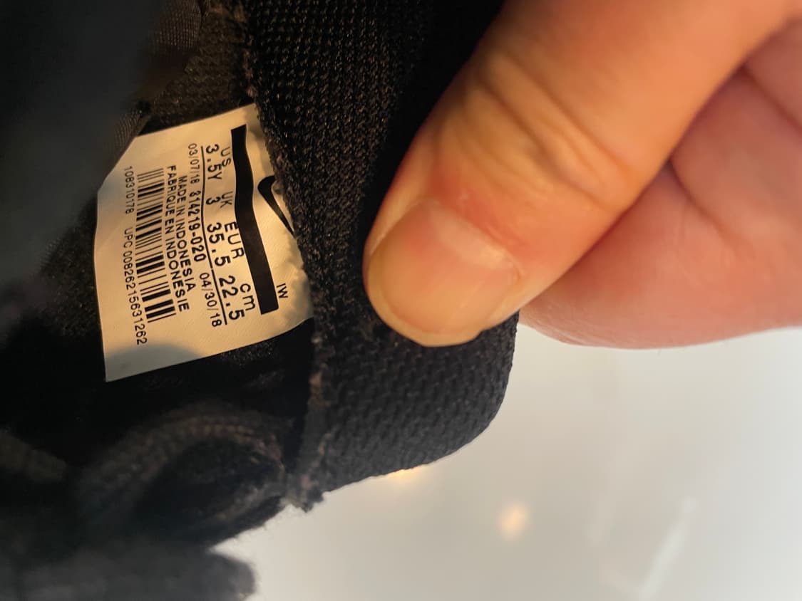 나이키 에어포스 1 블랙/퍼플/오렌지 225mm 상품이미지5