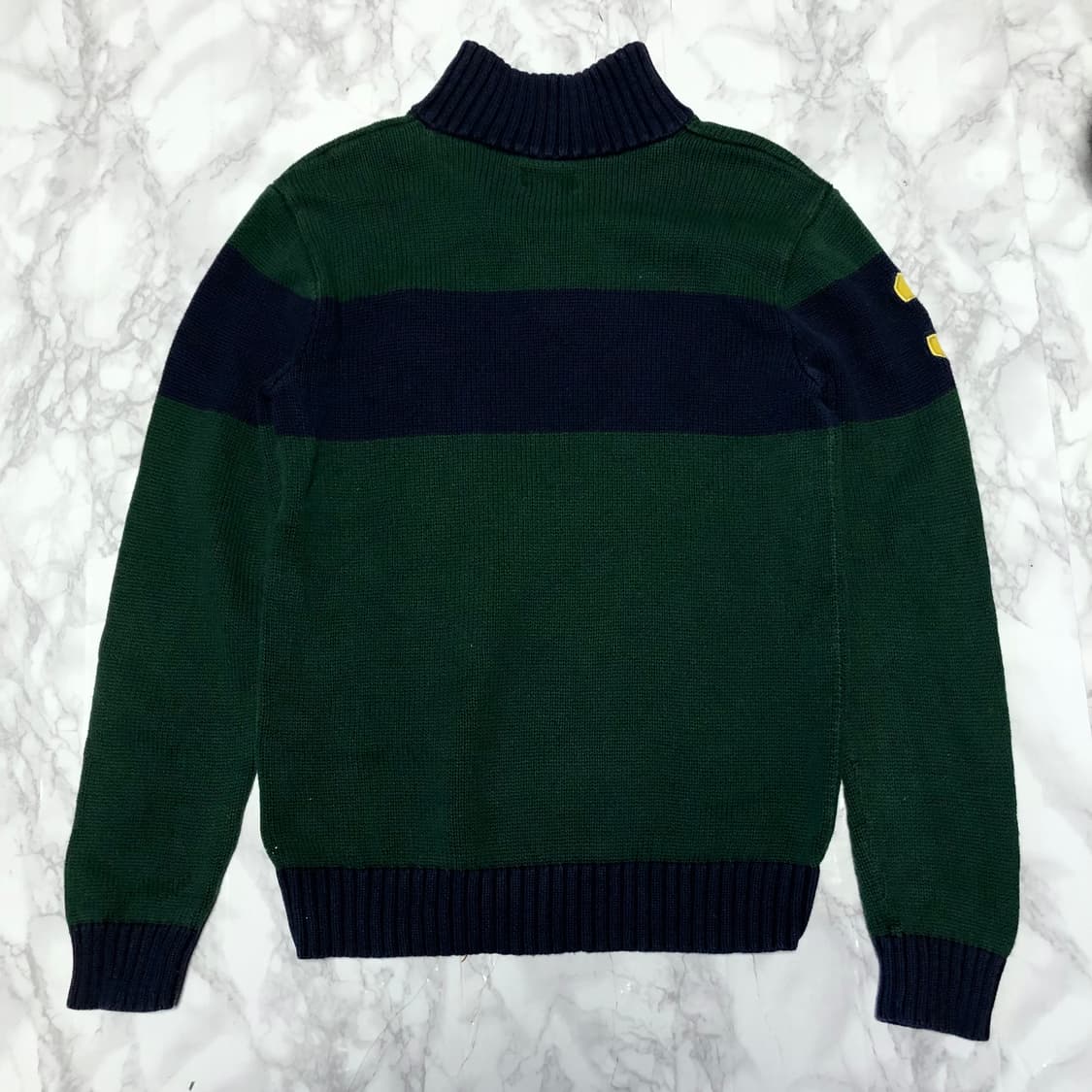 폴로 랄프로렌 빅포니 니트 반집업 스웨터 상품이미지3