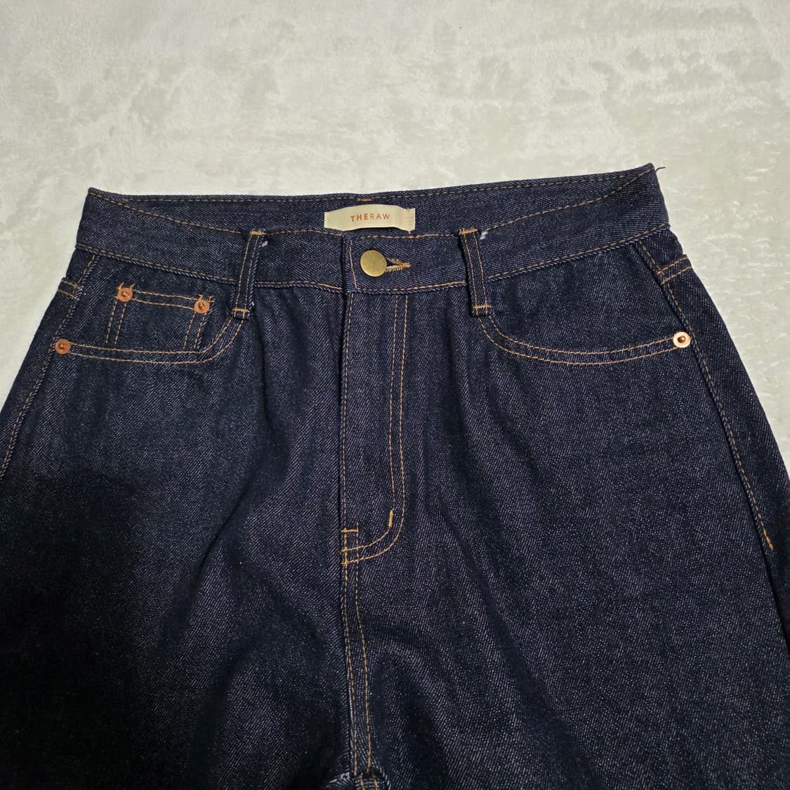 (L)여성 THE RAW 와이드 데님 팬츠  상품이미지2