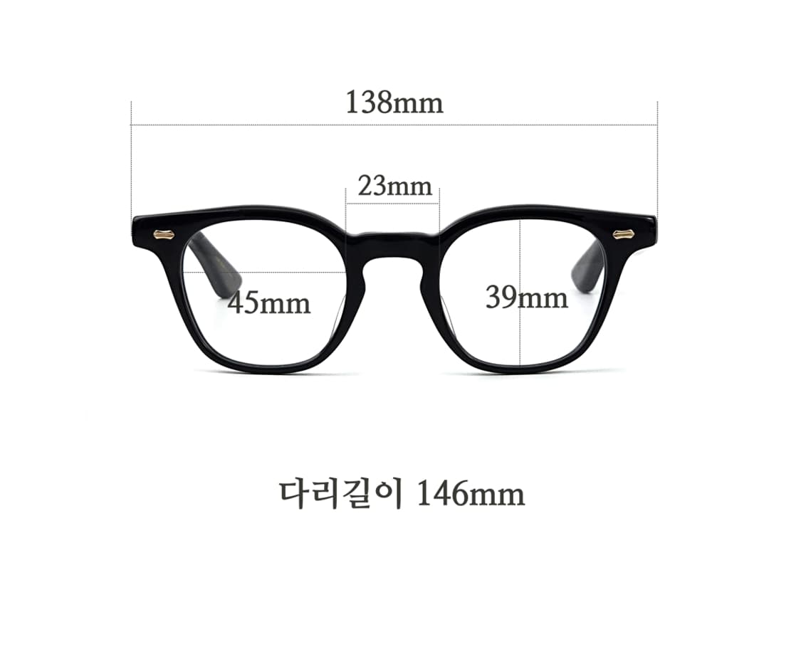 금자안경(Kaneko optical), KC59N 블랙 상품이미지10