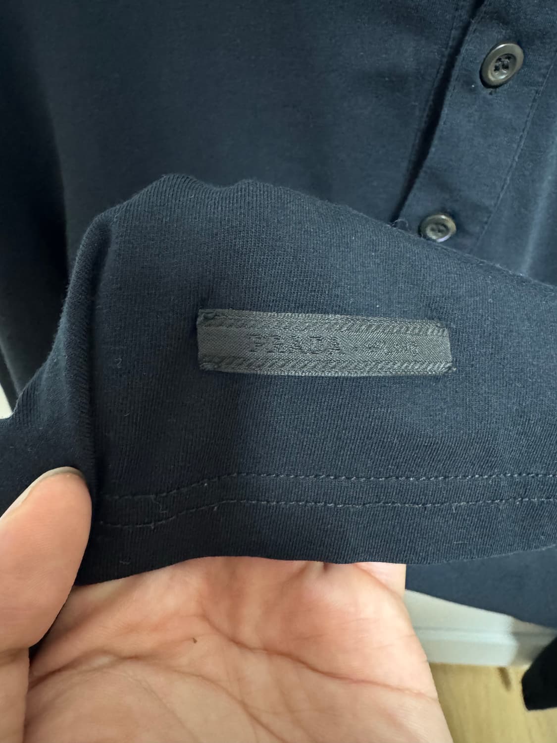 프라다 블랙라벨 폴로셔츠(최고급라인) 상품이미지2