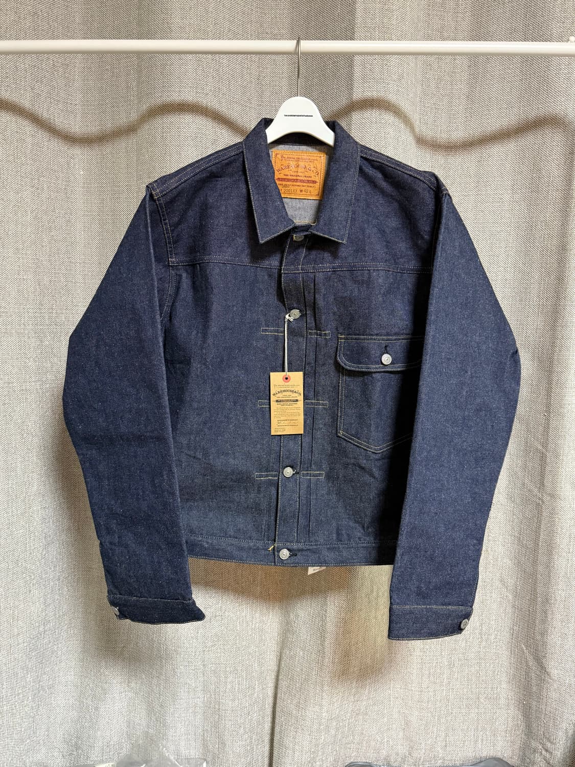 [40] 웨어하우스 Lot 2001xx 1947 데님 자켓 상품이미지2