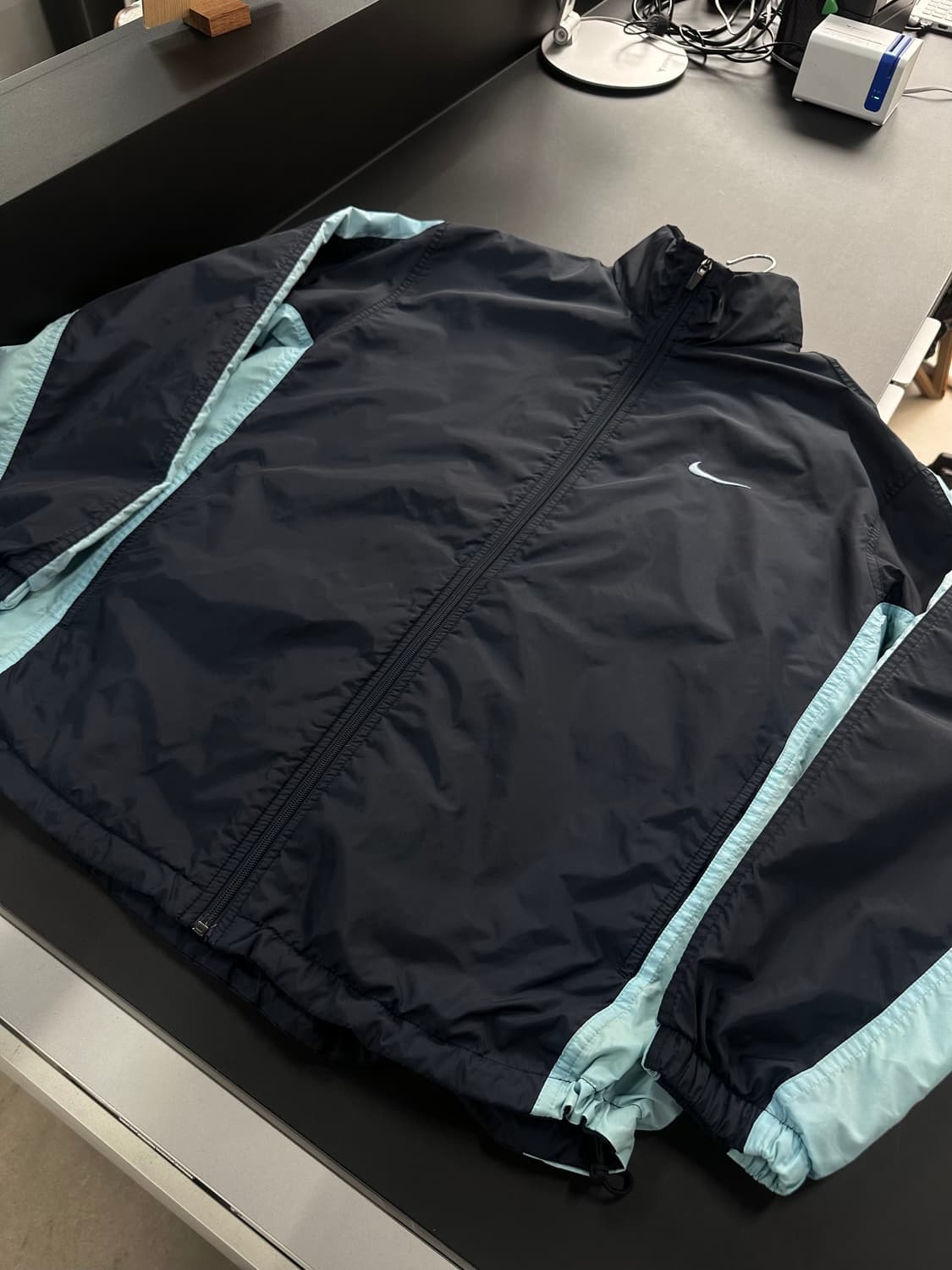 나이키 00s 올드스쿨 소라네이비 윈드브레이커 자켓 상품이미지6