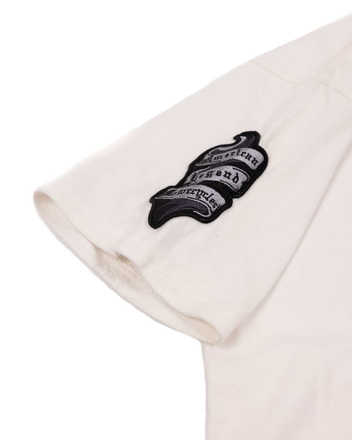 Vanson Leathers 스컬 자수 T-Shirt 상품이미지4