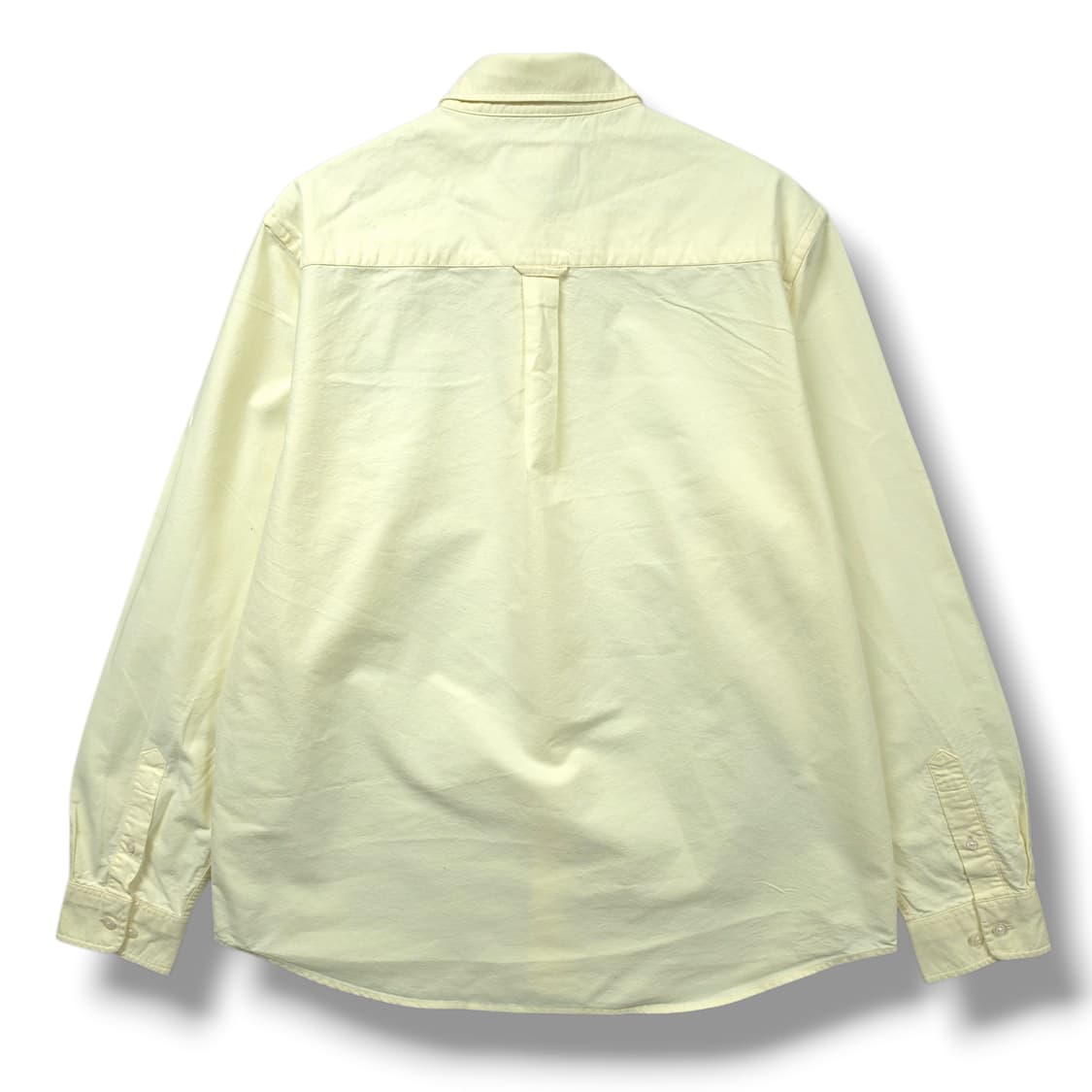 [L] 디스이즈네버댓 크림 옥스포드 코튼 긴팔셔츠 상품이미지2