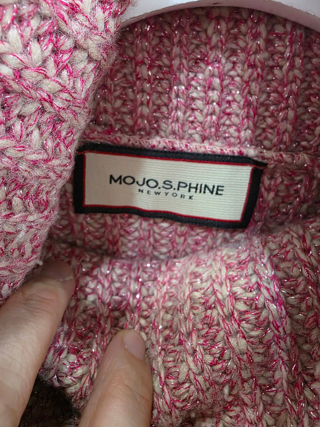 모조에스핀 여성 목폴라 니트 상품이미지3