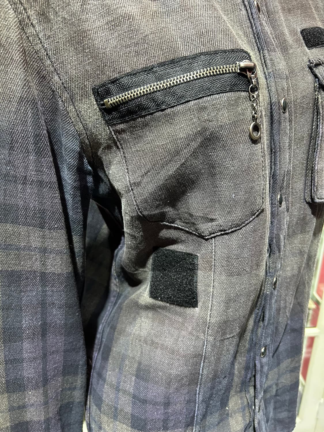 PPFM jacket PPFM 체크패턴 셔츠 자켓 상품이미지4