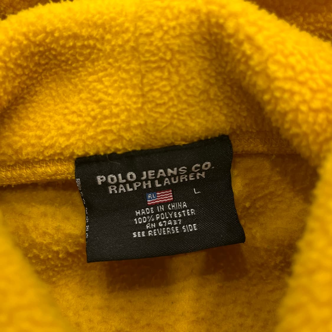 L 폴로 랄프로렌 플리스 후드티 상품이미지4