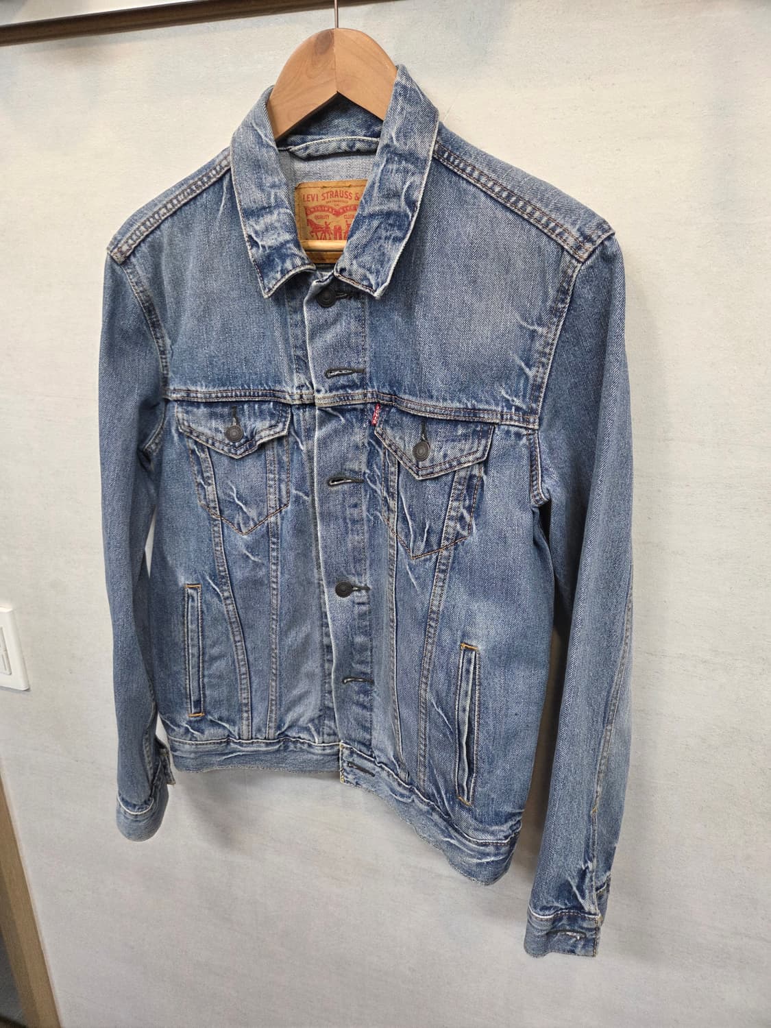 리바이스 빈티지 데님 트러커 자켓 s 상품이미지5