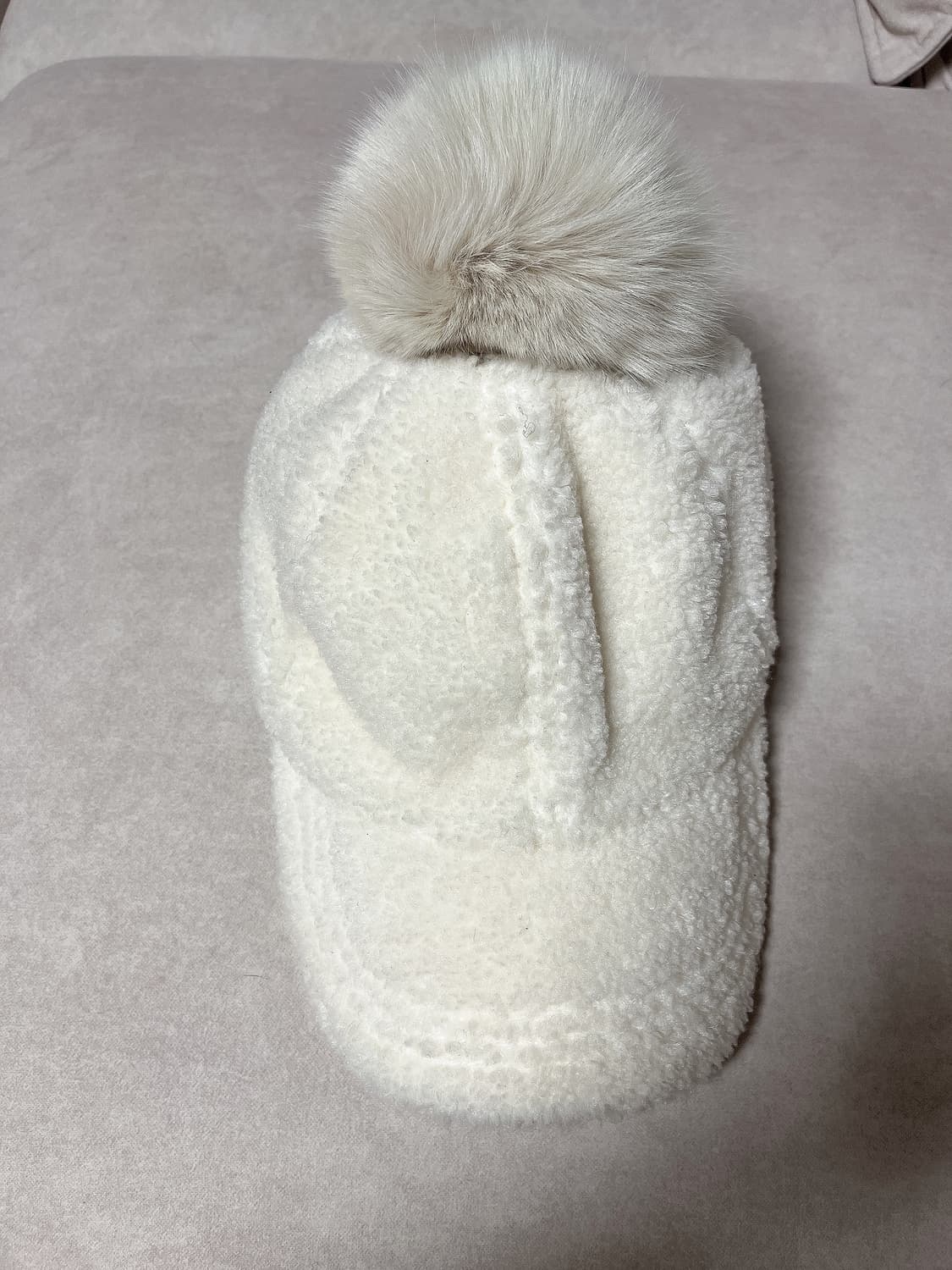 데상트 방울모자 방한모자 겨울모자 겨울캡모자 상품이미지2