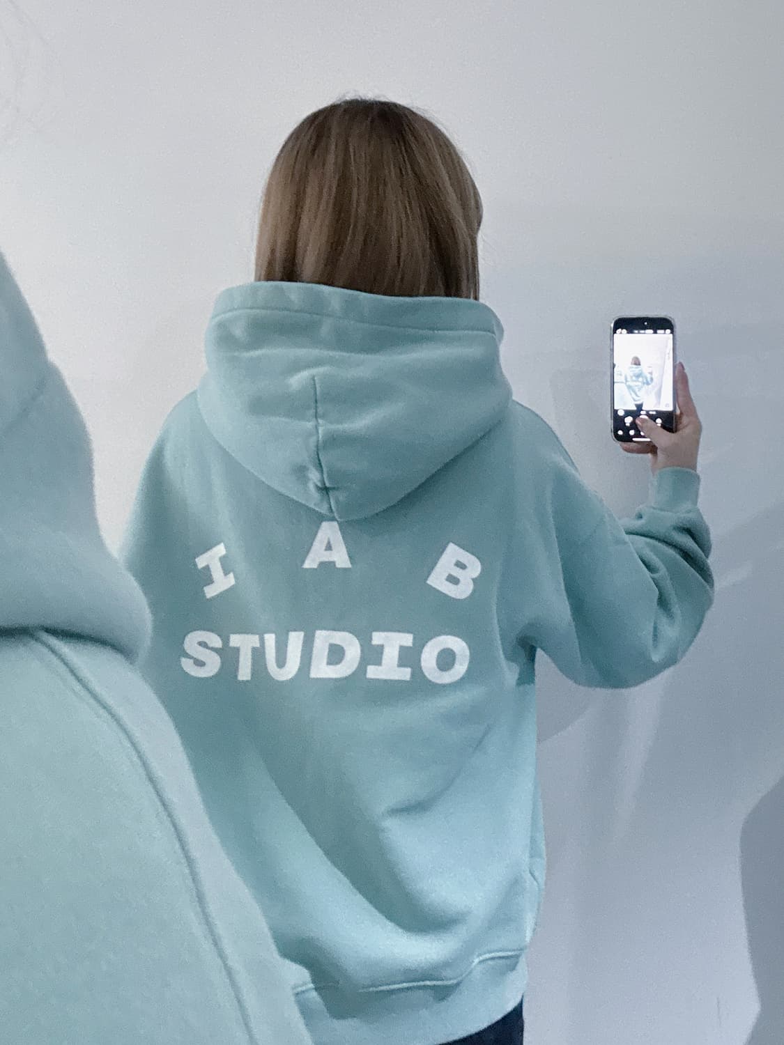 아이앱 민트 후드 상품이미지3