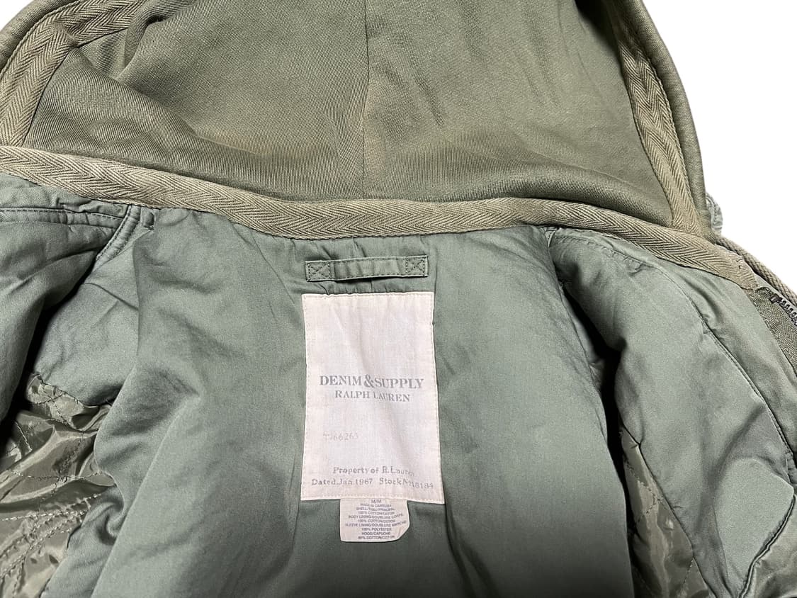 폴로 Denim&Supply 랄프로렌 후드 패딩 야상 상품이미지2