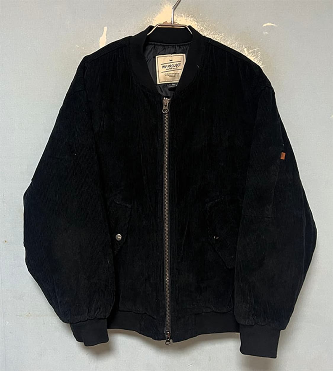 WV프로젝트 남자 코듀로이 패딩 항공점퍼 오버핏 L 100 상품이미지1
