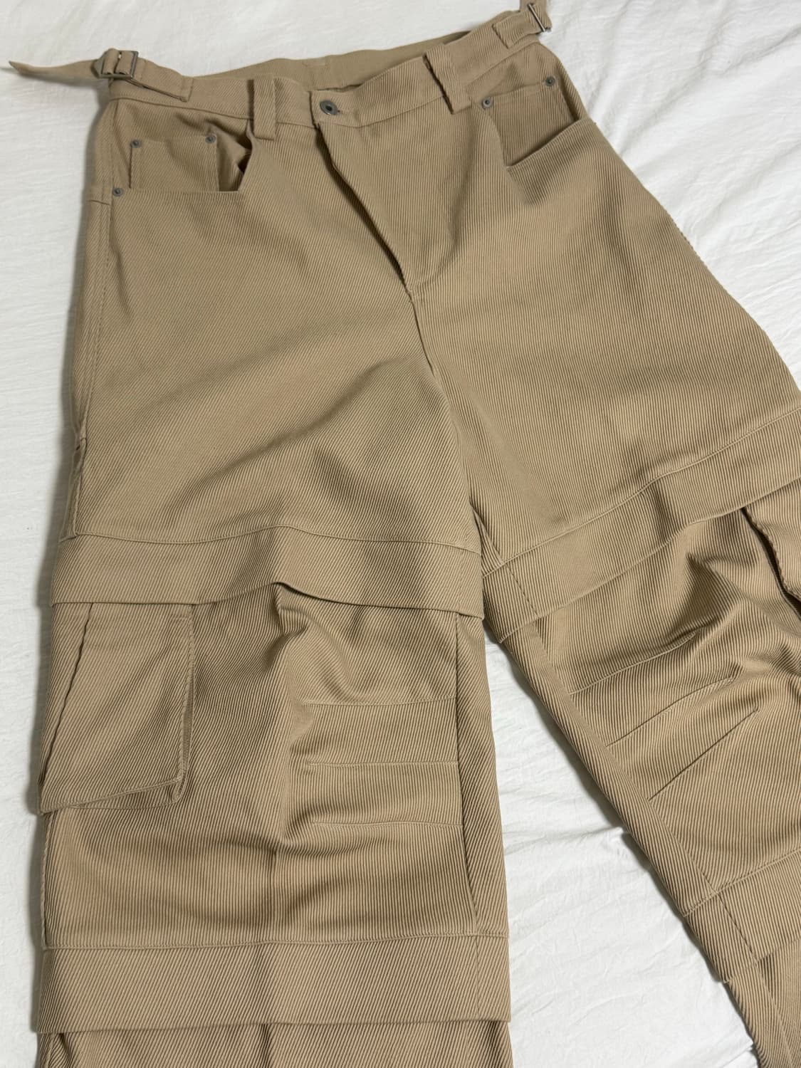 카미엔 타이탄 배기 팬츠 베이지 os(2사이즈) 상품이미지1