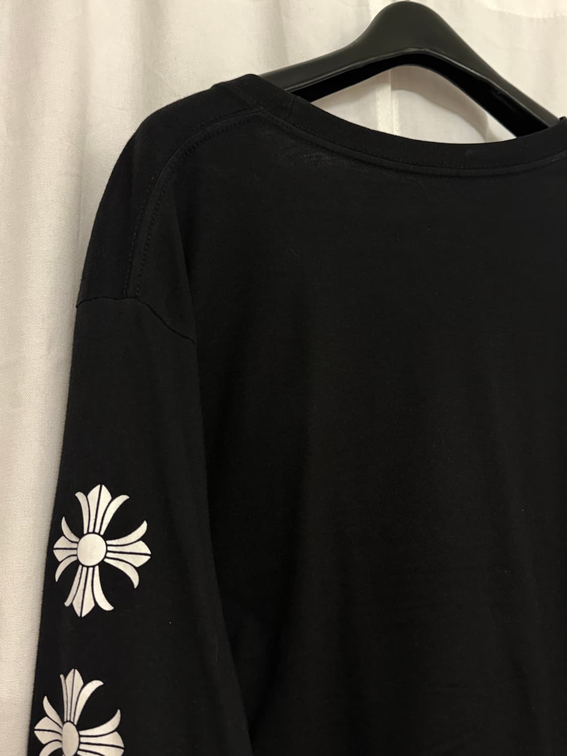 크롬하츠 크로스 레터링 롱슬리브 티셔츠 상품이미지6