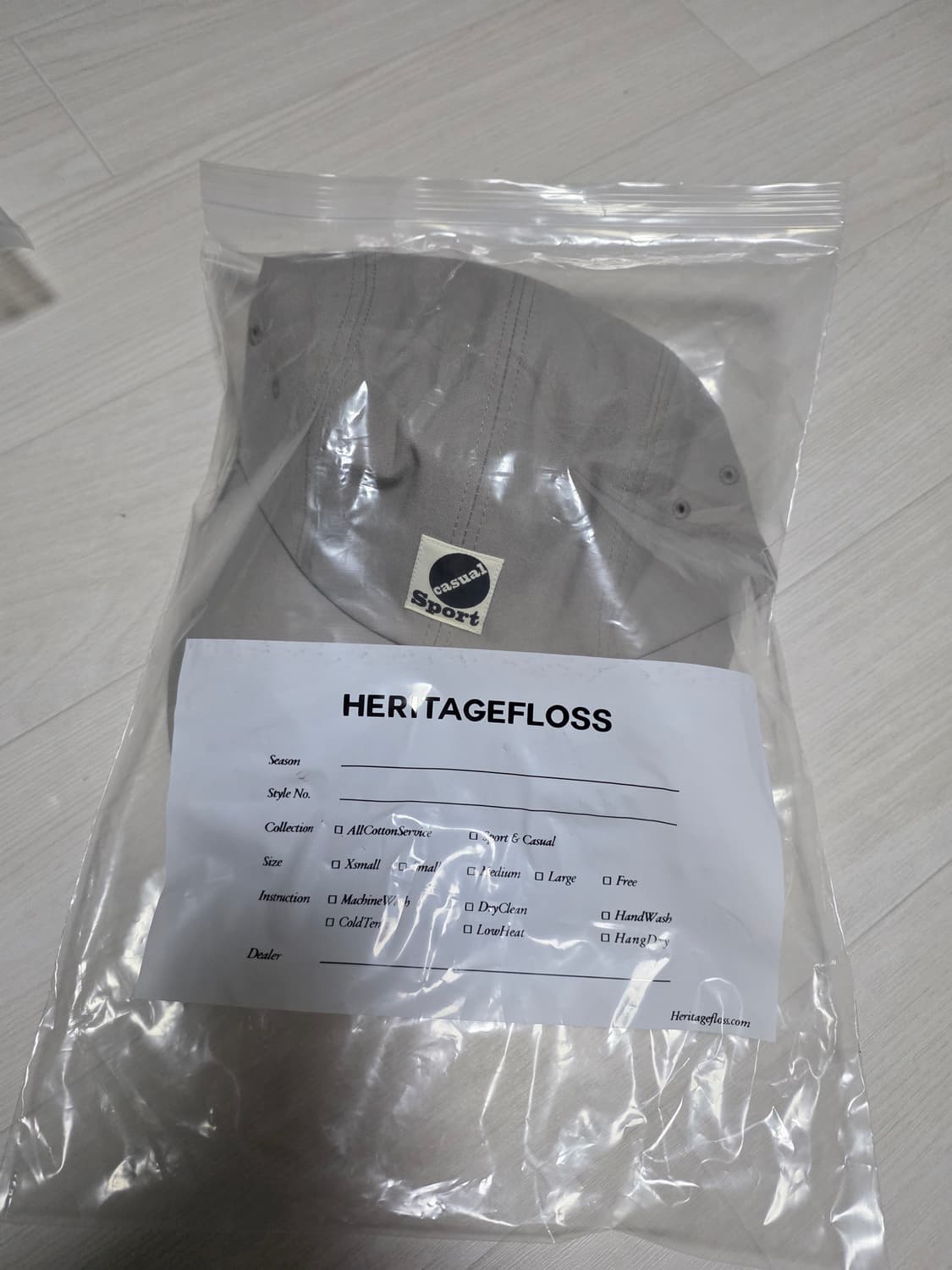 [OS] 헤리티지플로스 롱빌캡 팝니다 상품이미지2