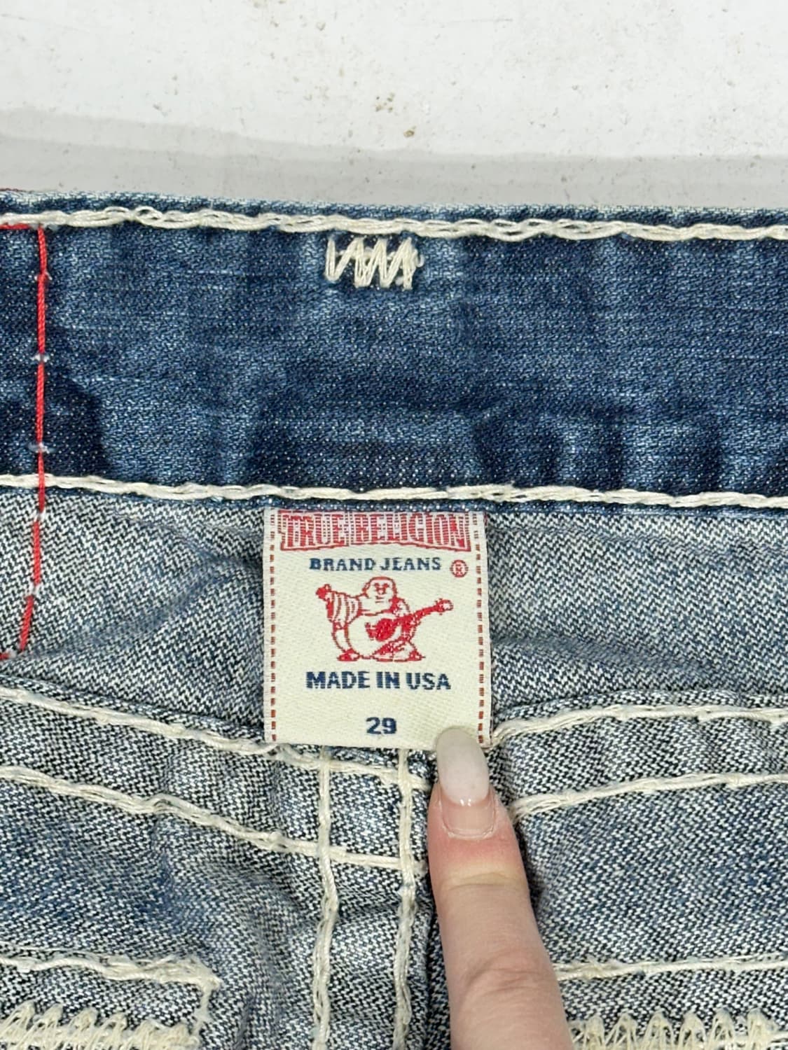 트루 릴리전 Joey Super 중청 T 부츠컷 데님 팬츠 청바지 29 상품이미지7