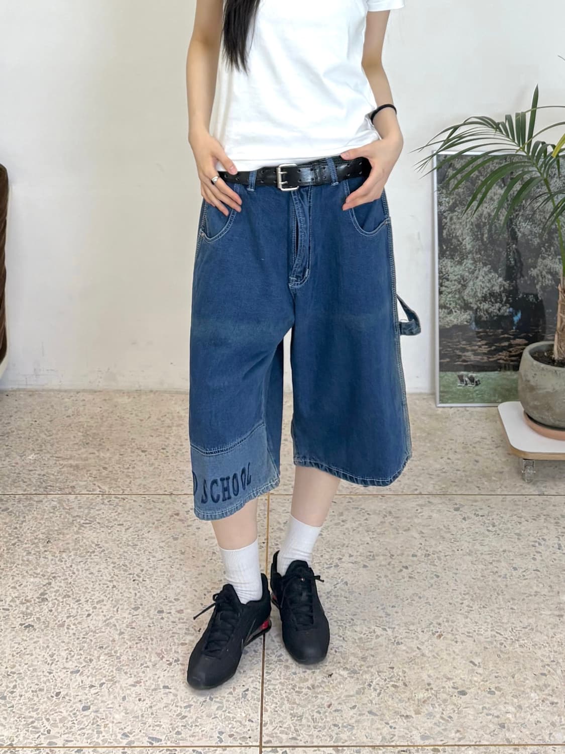 90‘s 데드스탁 힙합 버뮤다 팬츠 상품이미지2