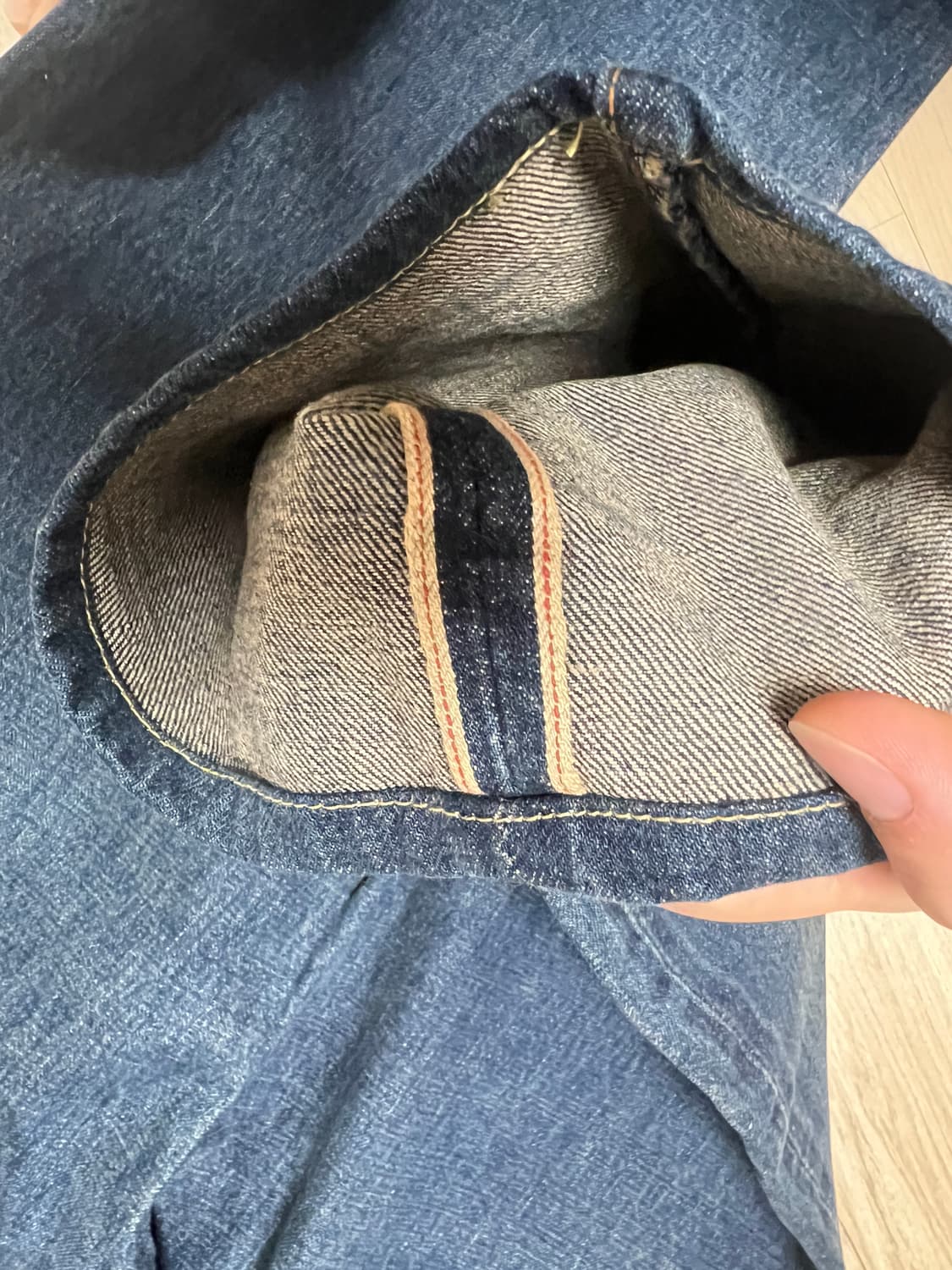 빈티지 lvc 셀비지 데님 상품이미지9