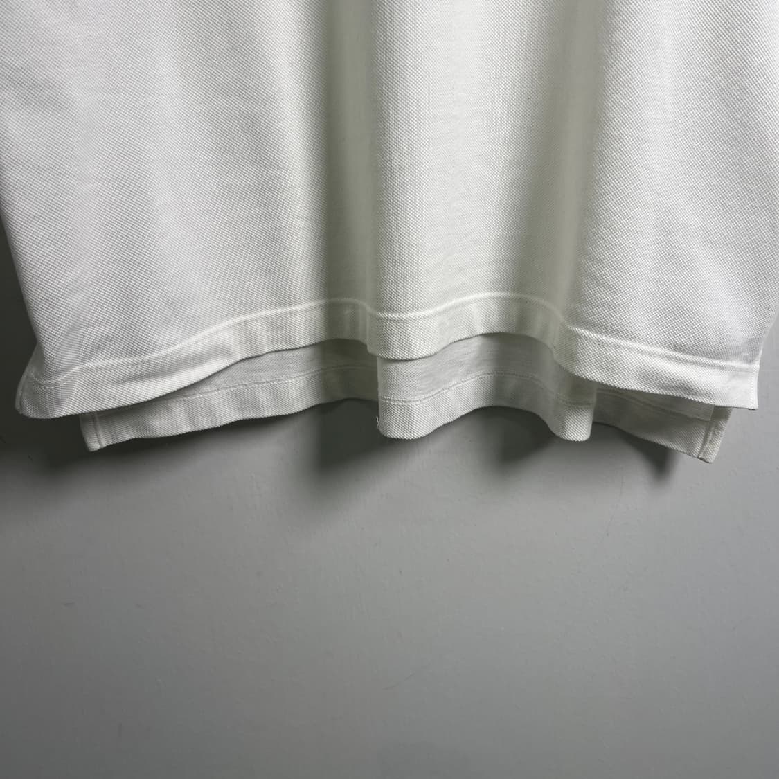 버버리 골프 화이트 반팔 폴로 셔츠 XL 상품이미지6