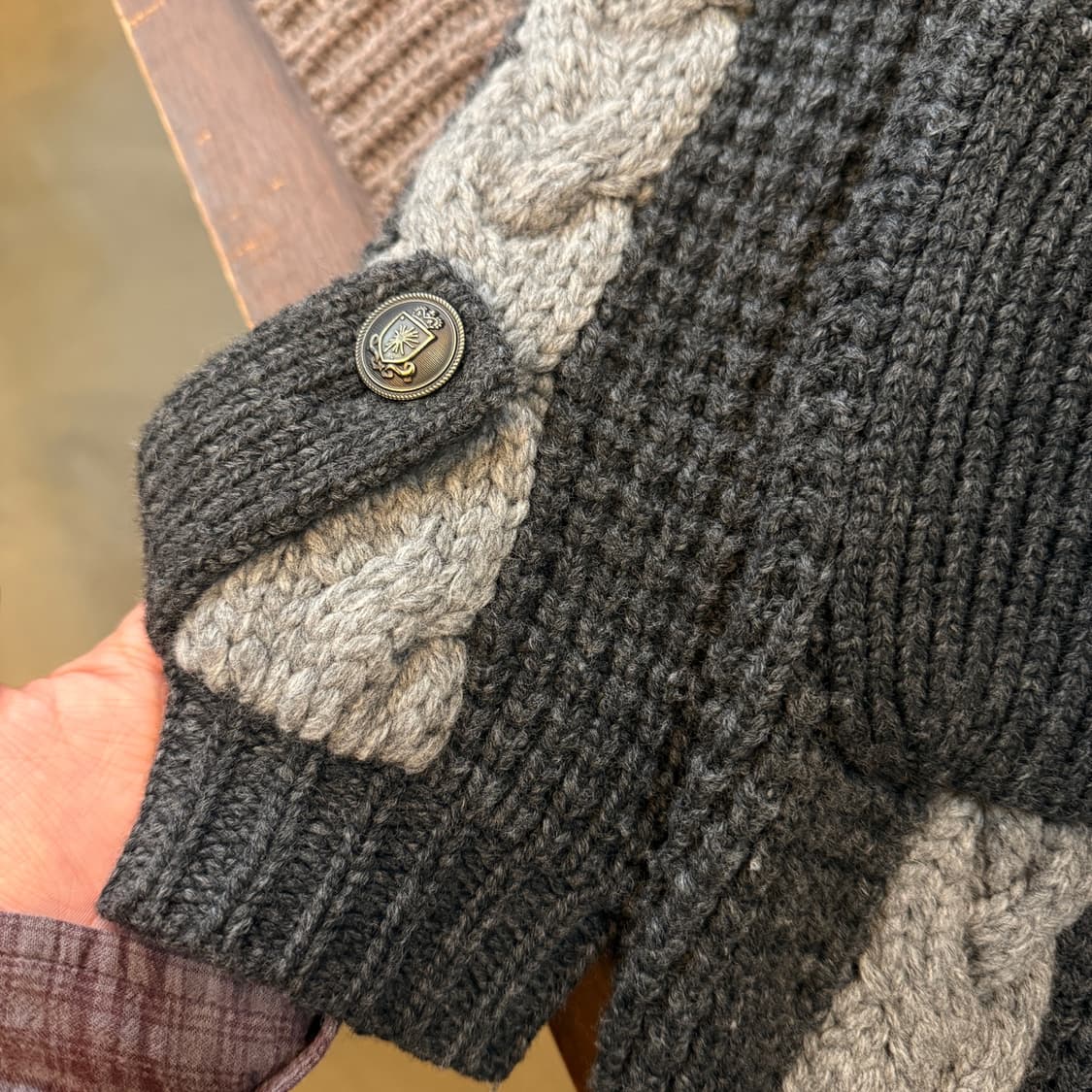 미하라 야스히로 니트 가디건  상품이미지2