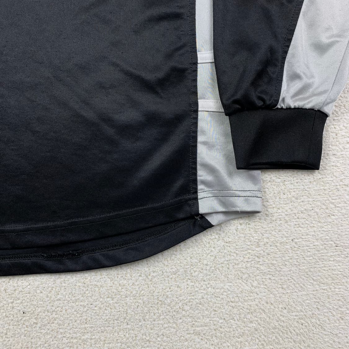 00's 나이키 스우시 로고 롱슬리브 풋볼 저지 블랙  상품이미지5