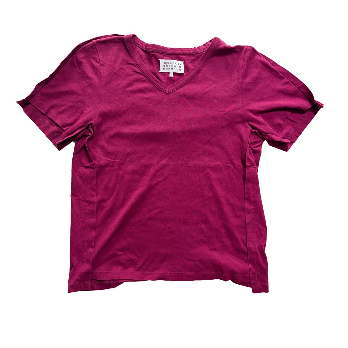 2010s 마르지엘라 브이넥 티셔츠 상품이미지1