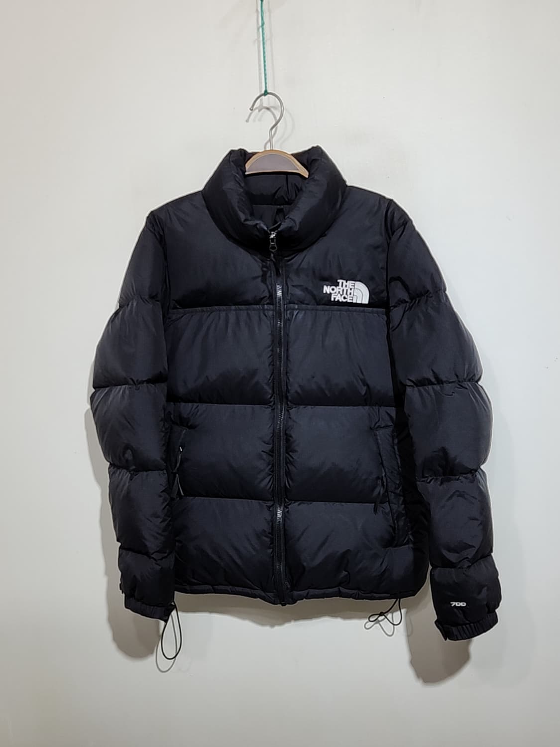 (M) 노스페이스 눕시패딩 점퍼 블랙 700 다운자켓  상품이미지1