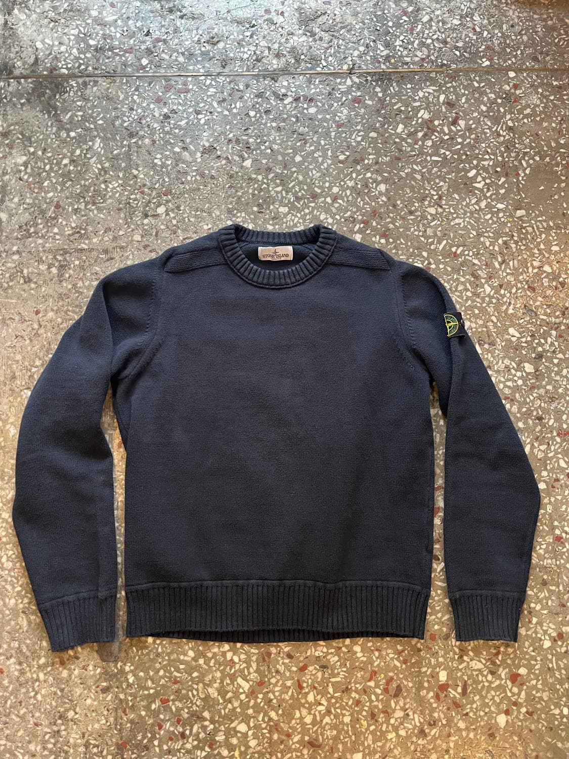 스톤아일랜드 네이비 니트 상품이미지4