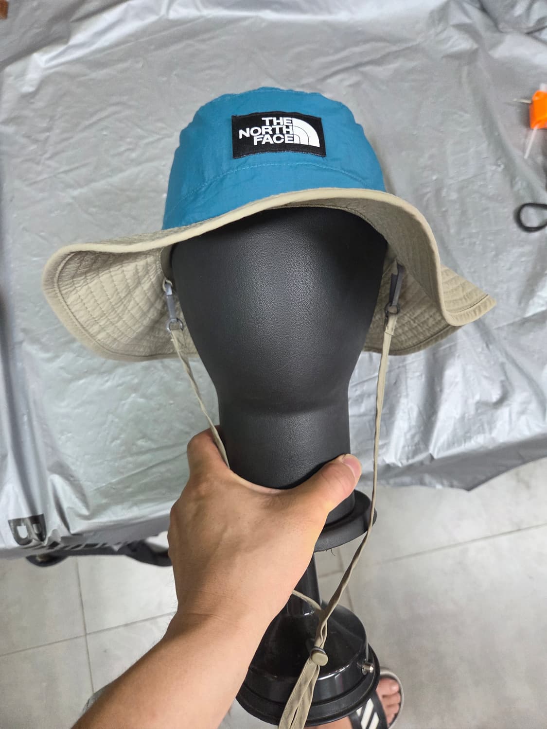 노스페이스 배색 나일론 버킷 부니햇 s 상품이미지4