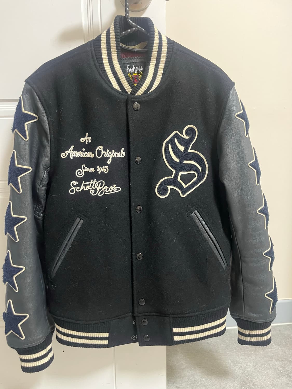 Schott 100주년 바시티 자켓 상품이미지1