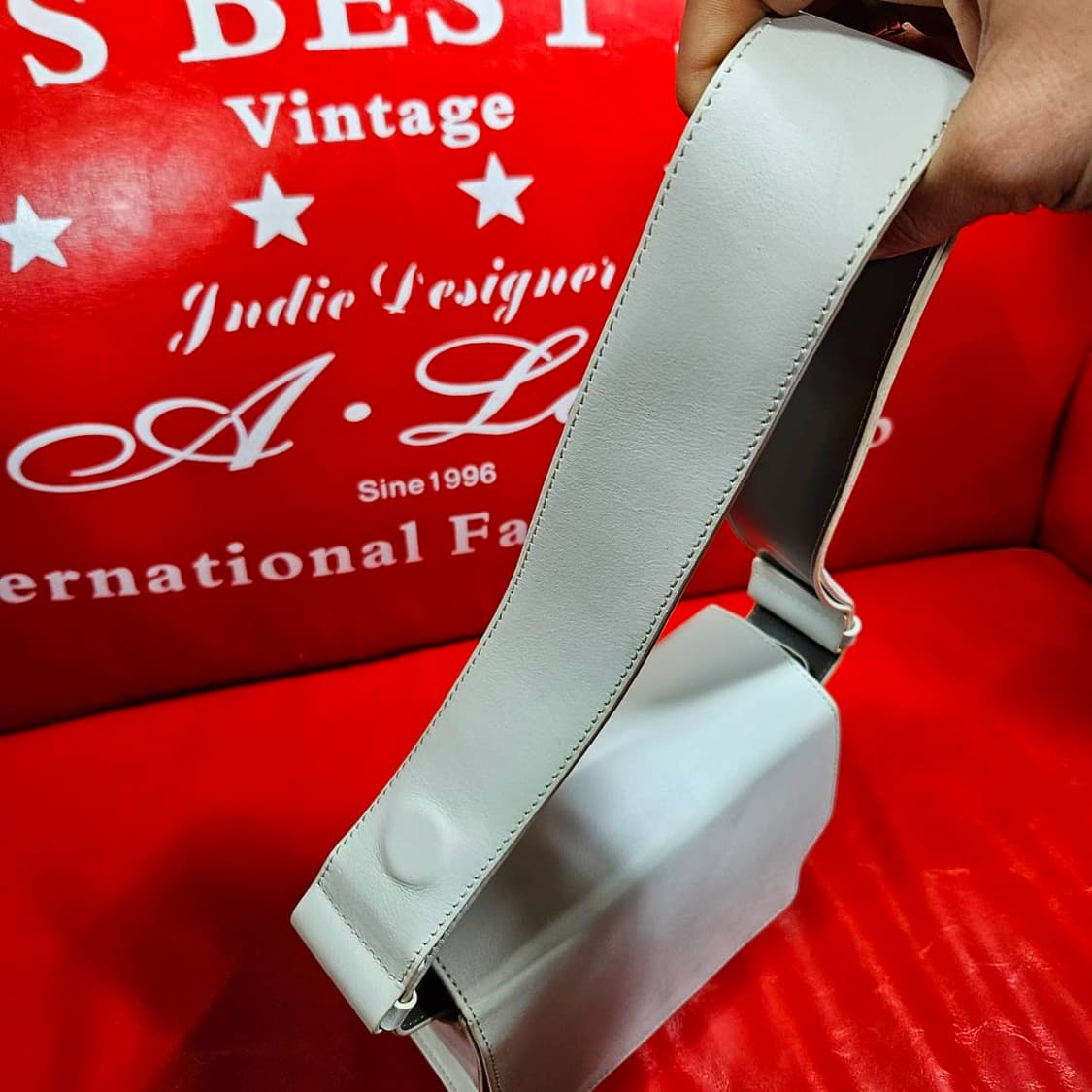  (거의새상품) 마지셔우드 화이트 미니 투웨이 바바백 상품이미지9