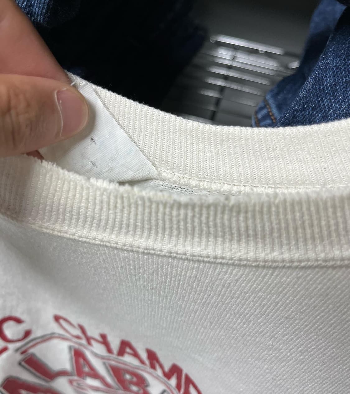 XL) 90S ALABAMA SWEATSHIRT 상품이미지4