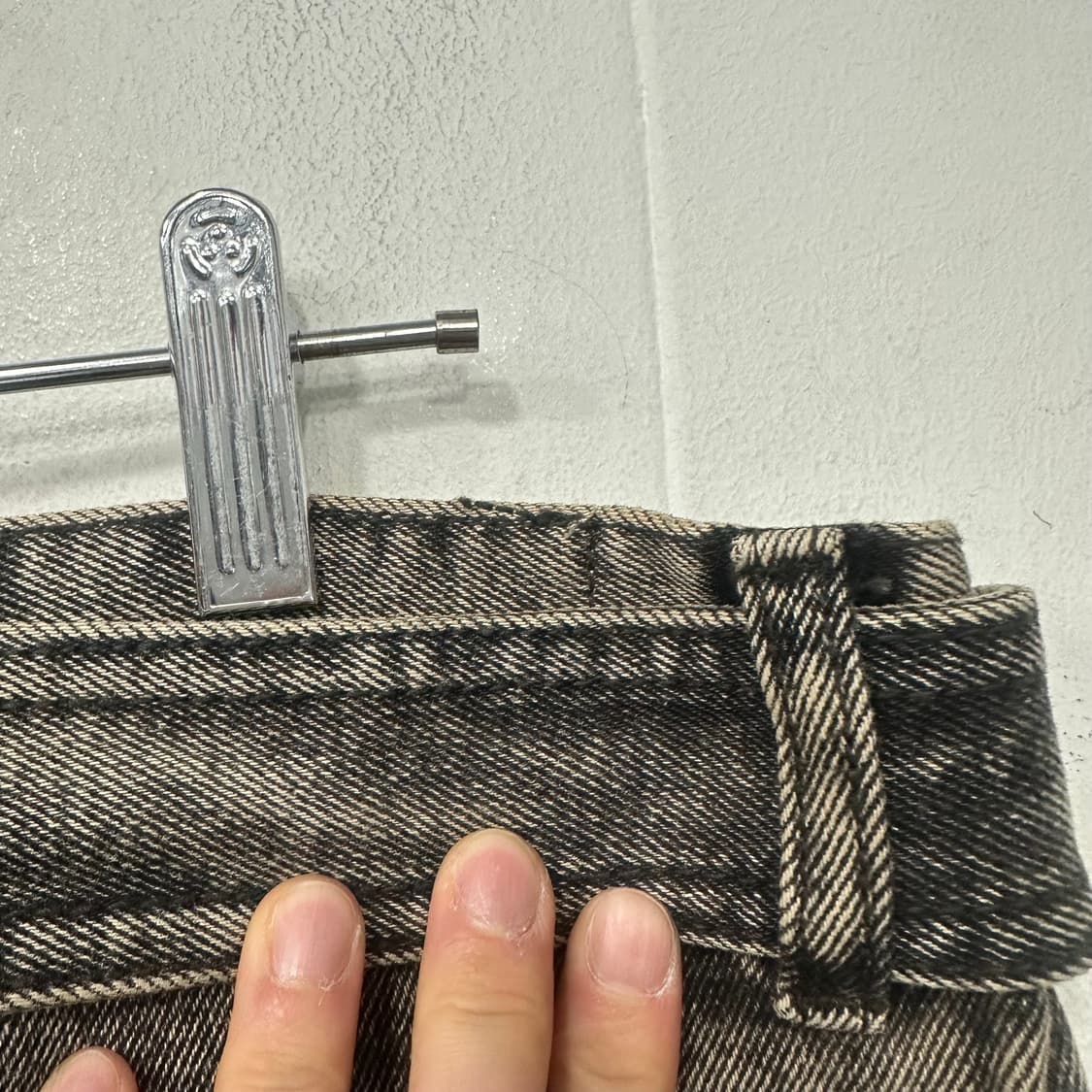 앤더슨벨 벨티드 카펜터 데님팬츠 상품이미지6