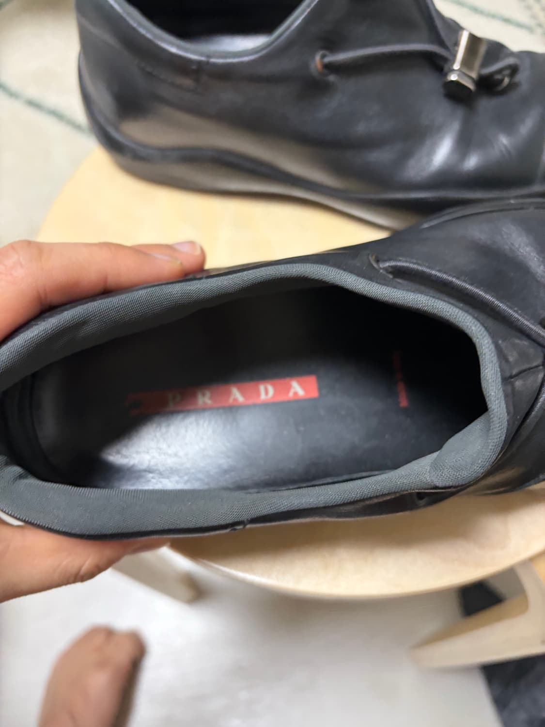 프라다 빈티지 스트링 로퍼 상품이미지6