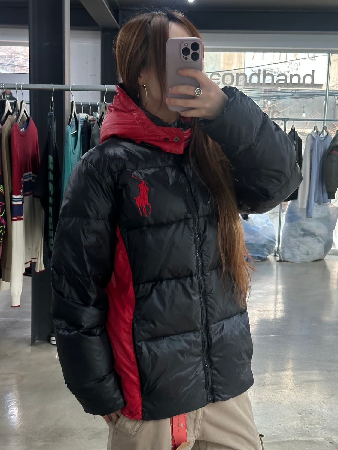 폴로랄프로렌 빅포니 구스다운 패딩자켓 상품이미지3