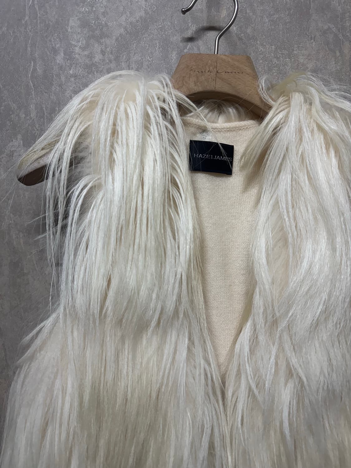 M / HAZE & JAMES 캐시미어 염소털 베스트 상품이미지3