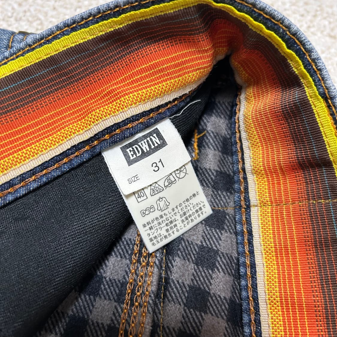 Edwin Western Mood Denim Jean 상품이미지10