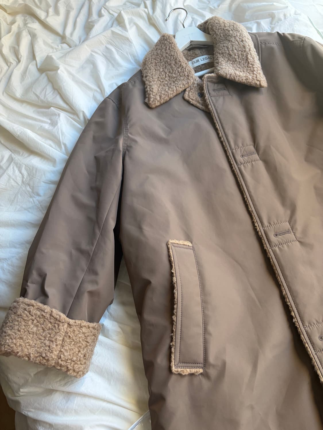 [48/100-103] 아워레가시 폴라코트 브라운 상품이미지3