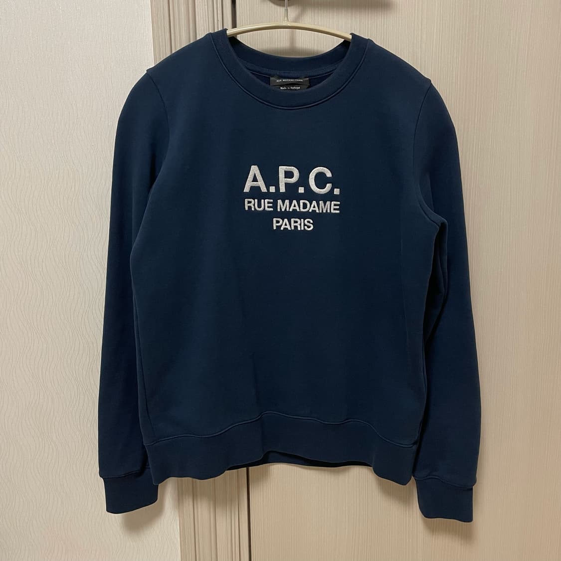 A.P.C. 아페쎄 티나 맨투맨 네이비 S 상품이미지2