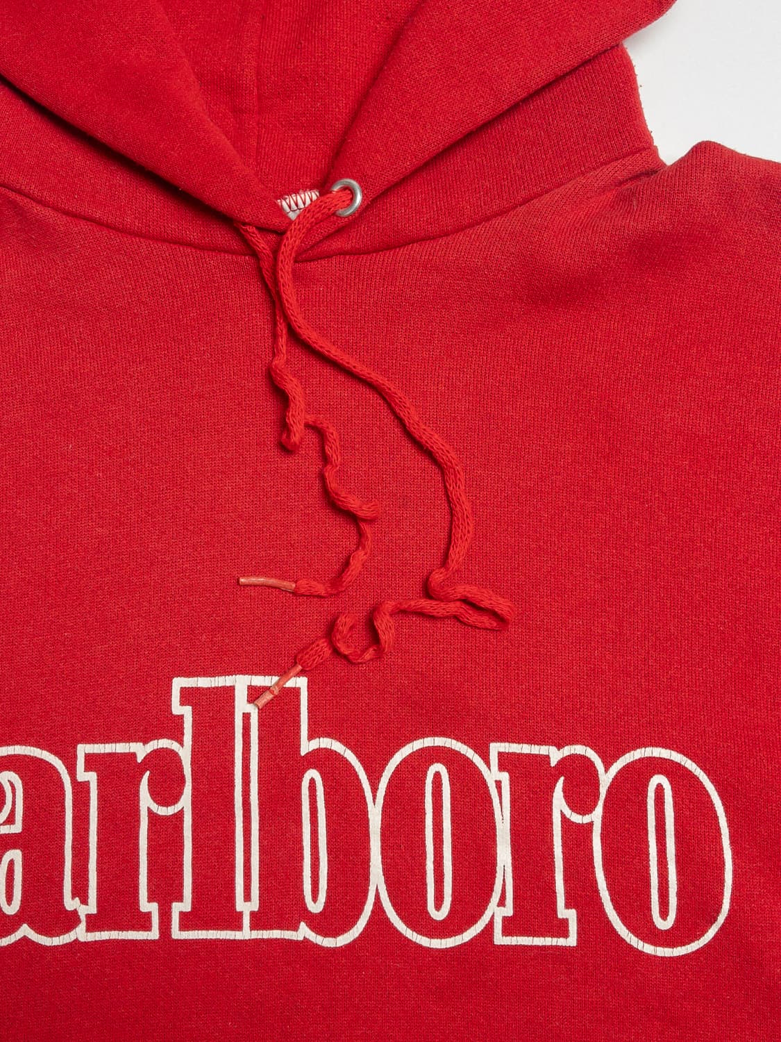 90's Marlboro 빈티지 말보로 후드 레드 상품이미지4