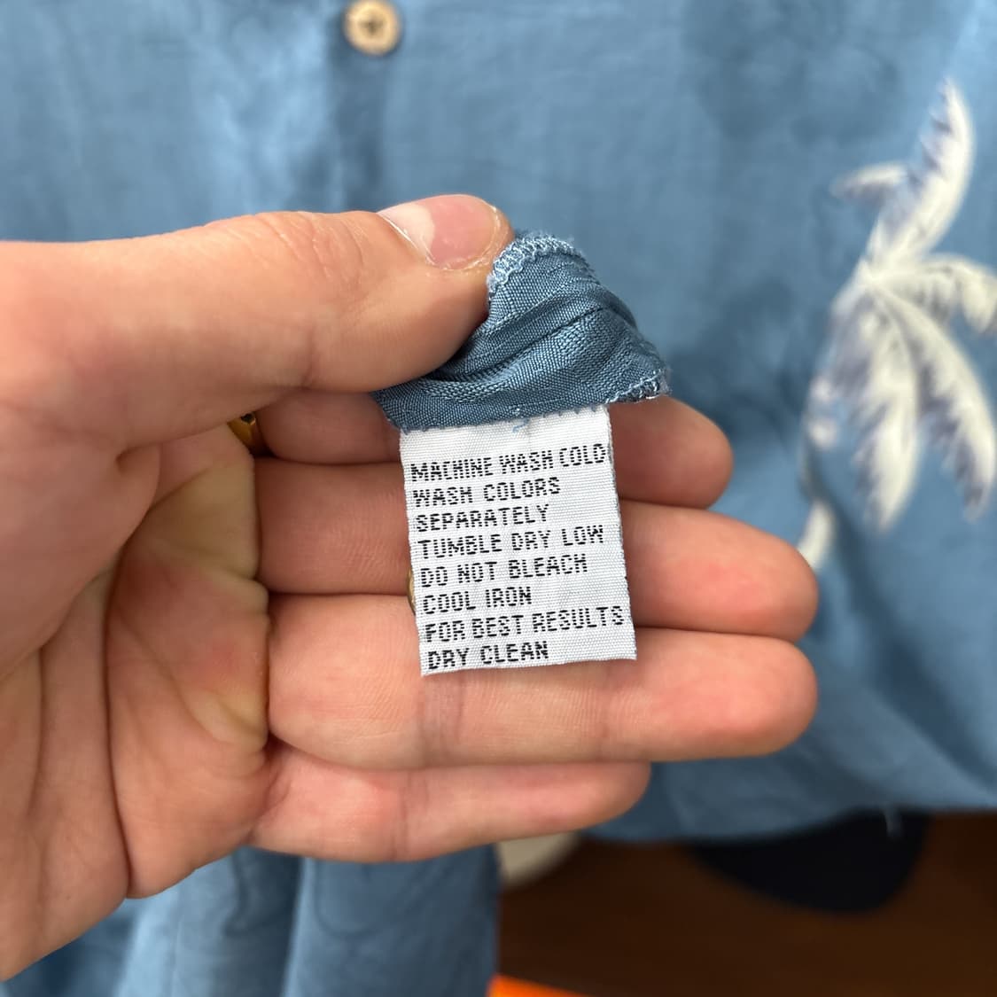 90s 토미바하마 플로럴 자카드 하와이안걸 프린팅 셔츠 N1270 상품이미지10