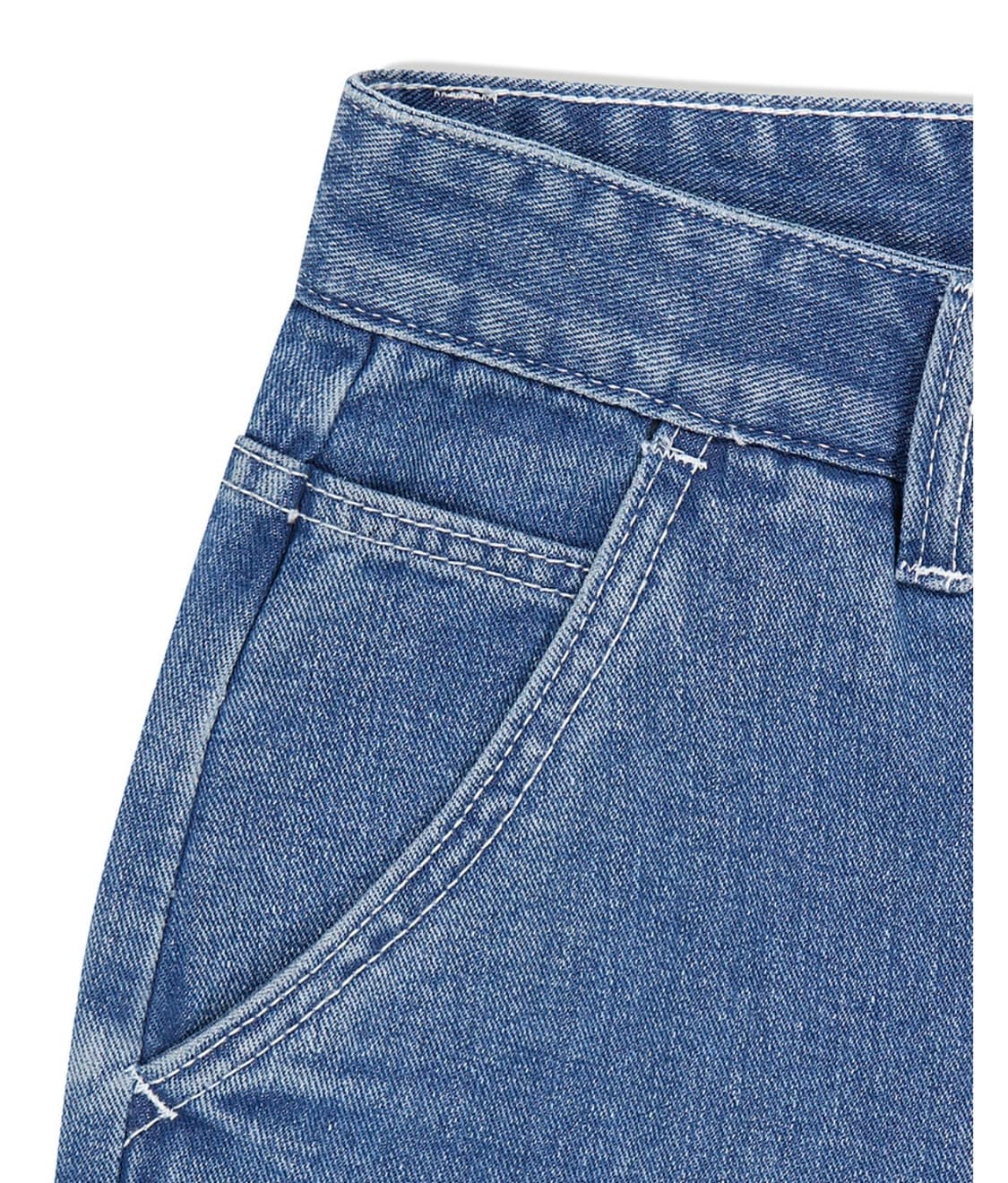 마하그리드 더블니 데님 팬츠 (L / 새상품) 상품이미지3