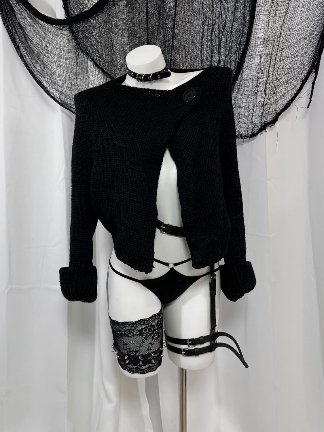 black cardigan 상품이미지1